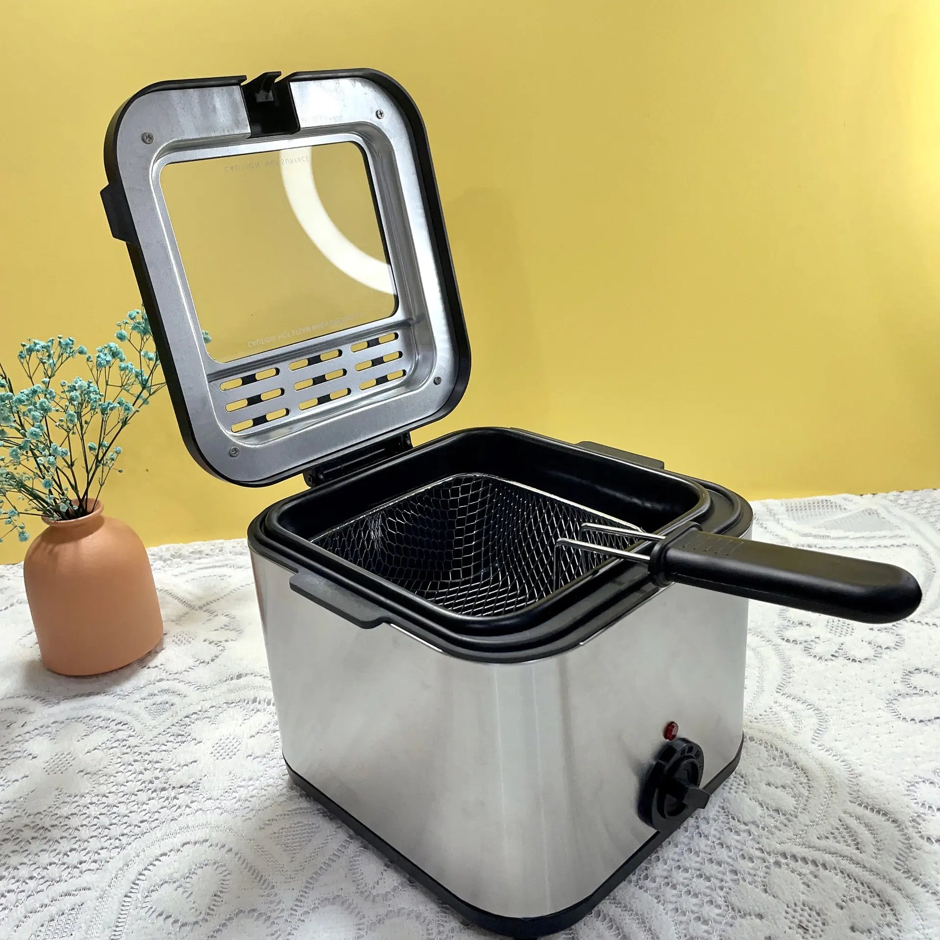2.5L Electric Deep Fryer for Home and Commercial Use